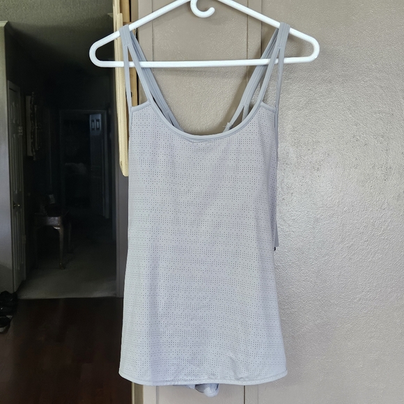 Athleta NWT Full Force Tank in Slate Grey Large - Picture 2 of 15